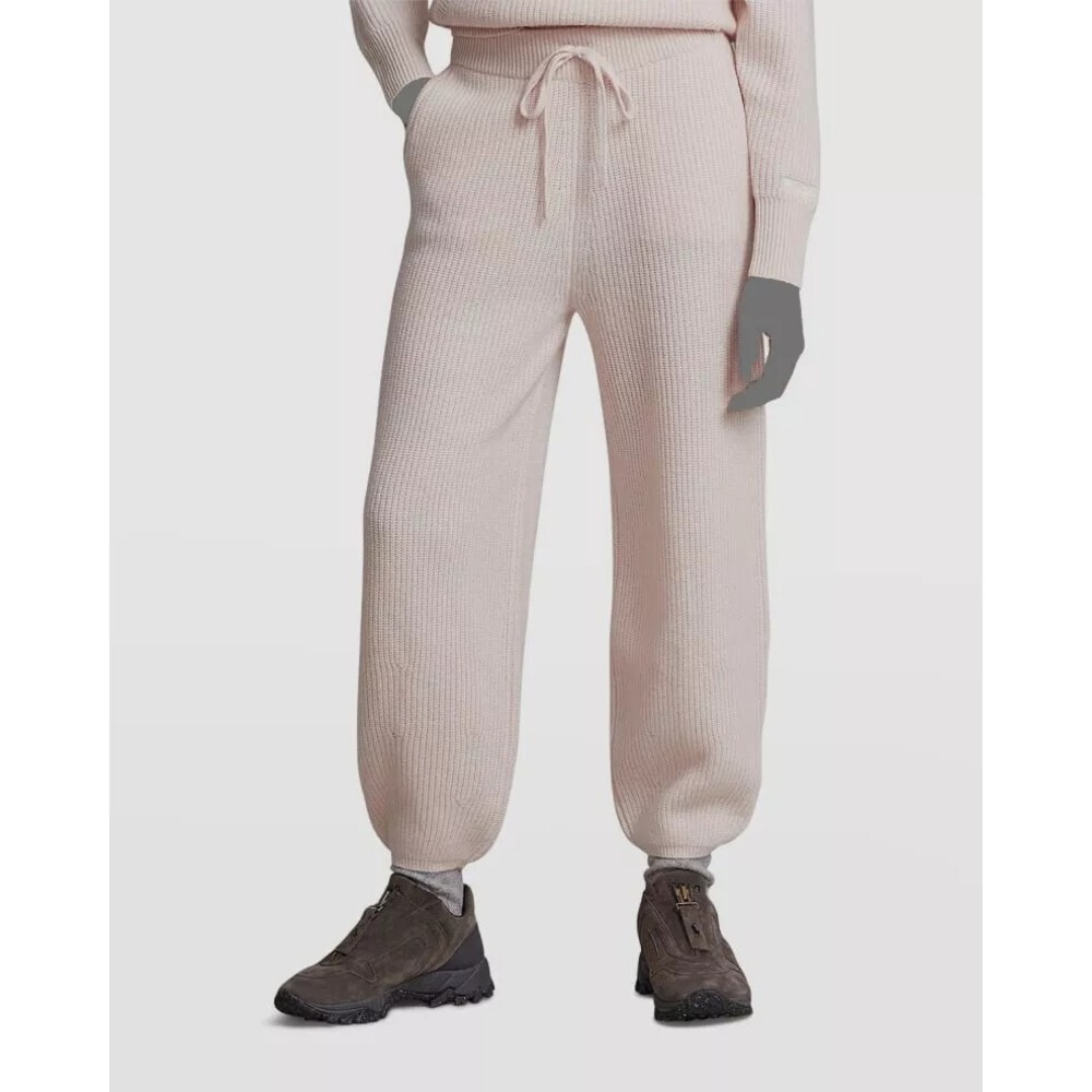 $498 RLX Ralph Lauren Women's Pink Cashmere Knit Sweatpants Size XL - Picture 4 of 6